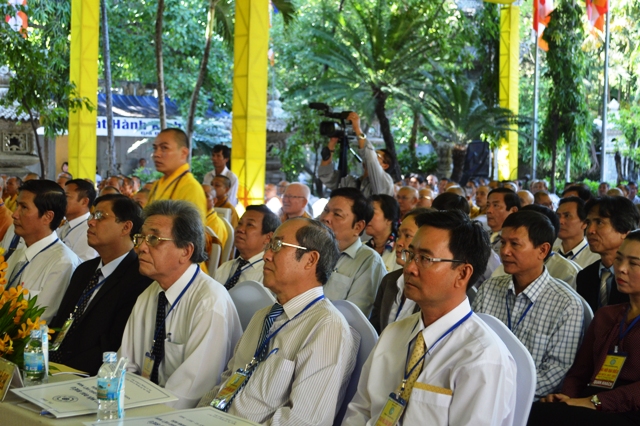 Đại hội đại biểu Phật giáo tỉnh Khánh Hòa lần thứ VI (nhiệm kỳ 2017-2022) chính thức khai mạc
