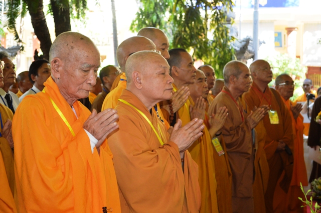 Đại hội đại biểu Phật giáo tỉnh Khánh Hòa lần thứ VI (nhiệm kỳ 2017-2022) chính thức khai mạc