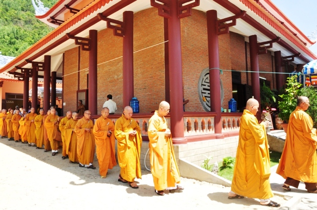Nha Trang: Trang nghiêm lễ Khánh thành chùa Nghĩa Sơn