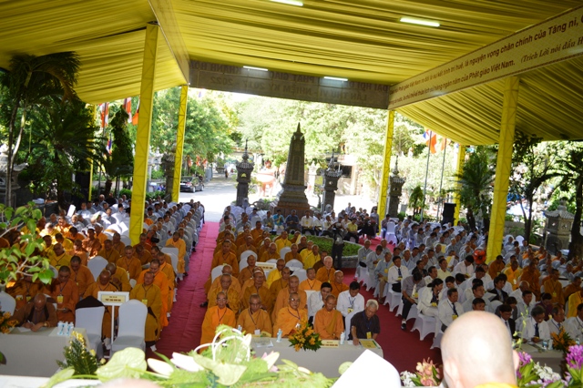 Đại hội đại biểu Phật giáo tỉnh Khánh Hòa lần thứ VI (nhiệm kỳ 2017-2022) chính thức khai mạc
