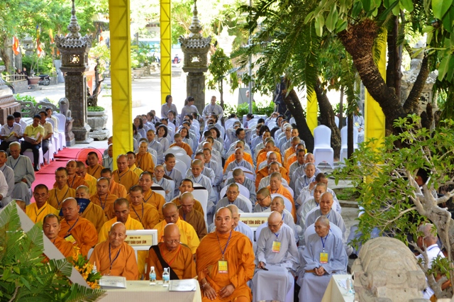 Đại hội đại biểu Phật giáo tỉnh Khánh Hòa lần thứ VI (nhiệm kỳ 2017-2022) chính thức khai mạc