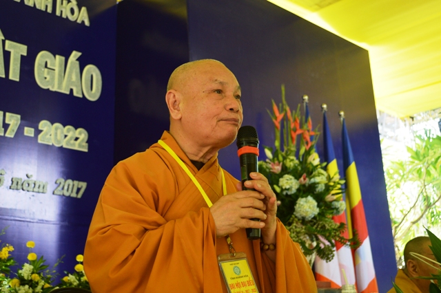 Đại hội đại biểu Phật giáo tỉnh Khánh Hòa lần thứ VI (nhiệm kỳ 2017-2022) chính thức khai mạc