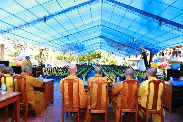 Khai mạc khóa tu mùa hè Chùa Pháp Hoa, Đắk Nông
