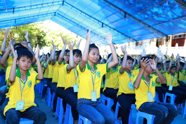 Khai mạc khóa tu mùa hè Chùa Pháp Hoa, Đắk Nông