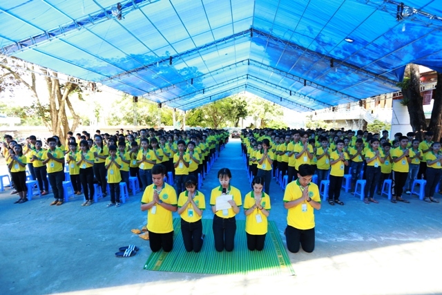 Khai mạc khóa tu mùa hè Chùa Pháp Hoa, Đắk Nông