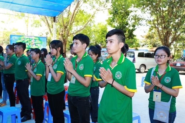 Khai mạc khóa tu mùa hè Chùa Pháp Hoa, Đắk Nông