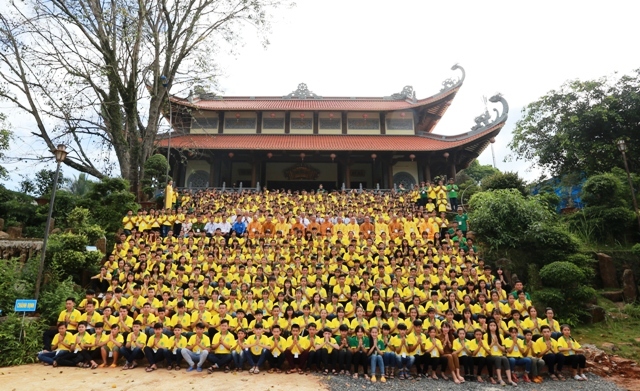 Khai mạc khóa tu mùa hè Chùa Pháp Hoa, Đắk Nông