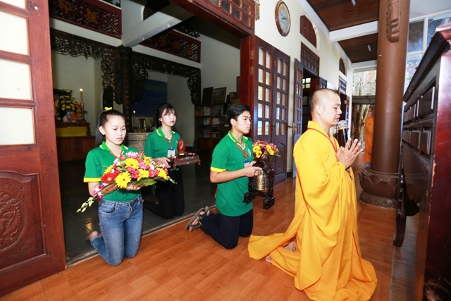 Khai mạc khóa tu mùa hè Chùa Pháp Hoa, Đắk Nông