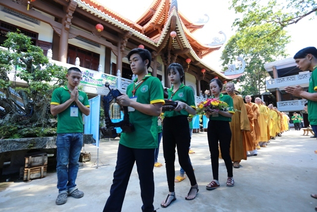 Khai mạc khóa tu mùa hè Chùa Pháp Hoa, Đắk Nông