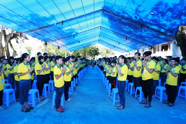 Khai mạc khóa tu mùa hè Chùa Pháp Hoa, Đắk Nông