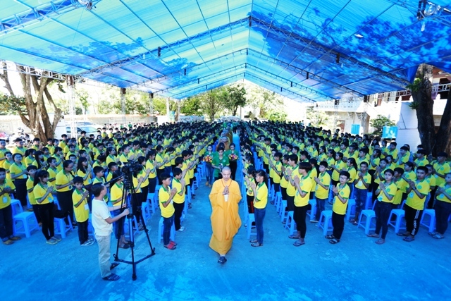 Khai mạc khóa tu mùa hè Chùa Pháp Hoa, Đắk Nông