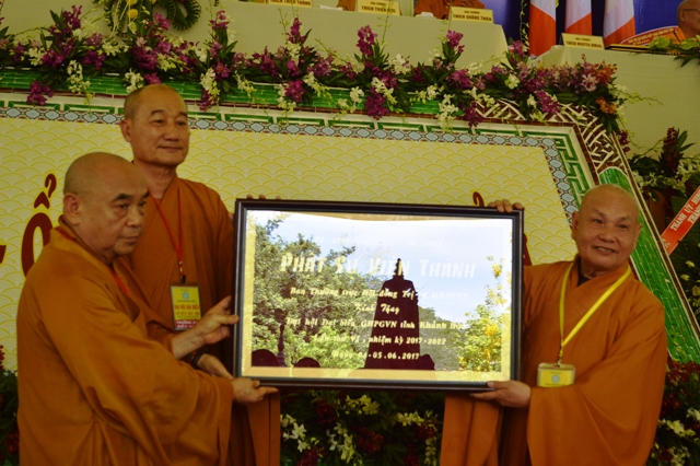Đại hội đại biểu Phật giáo tỉnh Khánh Hòa lần thứ VI (nhiệm kỳ 2017-2022) chính thức khai mạc