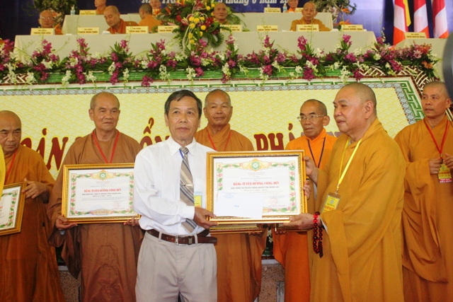 Đại hội đại biểu Phật giáo tỉnh Khánh Hòa lần thứ VI (nhiệm kỳ 2017-2022) chính thức khai mạc