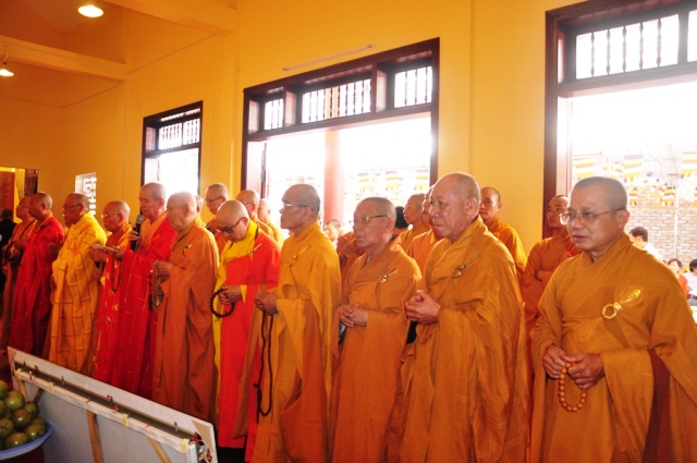 Nha Trang: Trang nghiêm lễ Khánh thành chùa Nghĩa Sơn