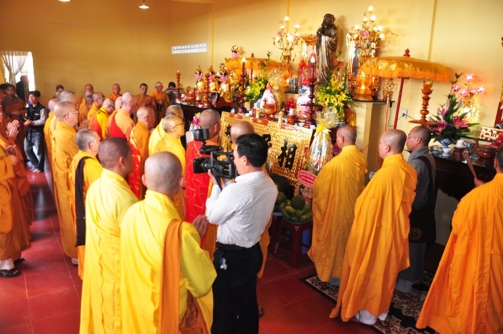 Nha Trang: Trang nghiêm lễ Khánh thành chùa Nghĩa Sơn