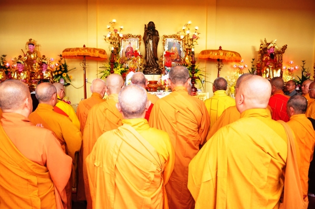 Nha Trang: Trang nghiêm lễ Khánh thành chùa Nghĩa Sơn