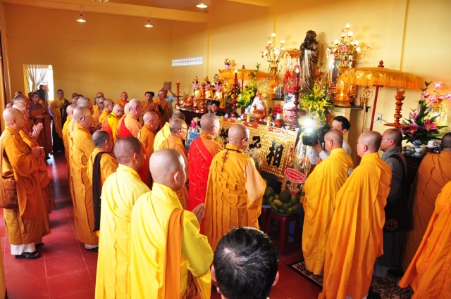 Nha Trang: Trang nghiêm lễ Khánh thành chùa Nghĩa Sơn