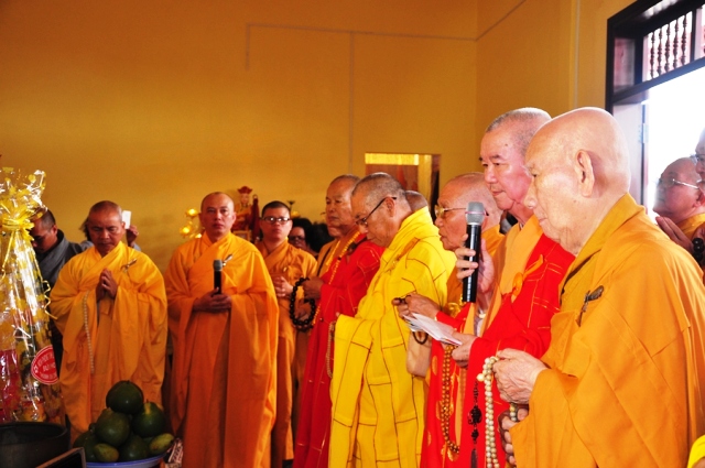 Nha Trang: Trang nghiêm lễ Khánh thành chùa Nghĩa Sơn