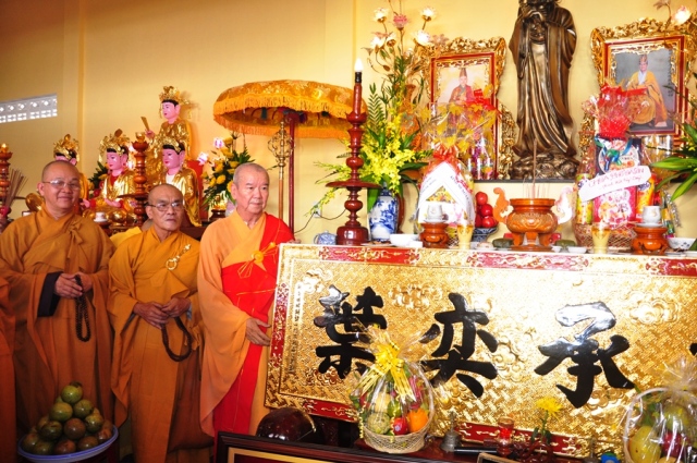 Nha Trang: Trang nghiêm lễ Khánh thành chùa Nghĩa Sơn