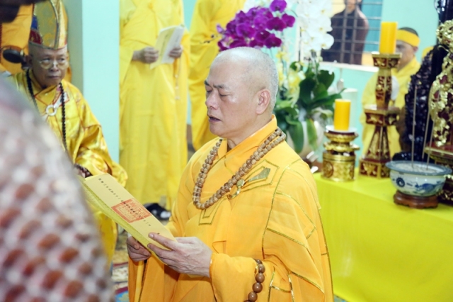 Thỉnh linh mô cố Hòa thượng Thích Quang Đạo tham Phật - yết Tổ