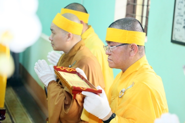 Thỉnh linh mô cố Hòa thượng Thích Quang Đạo tham Phật - yết Tổ