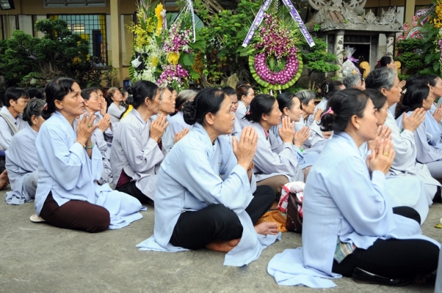 Thỉnh linh mô cố Hòa thượng Thích Quang Đạo tham Phật - yết Tổ