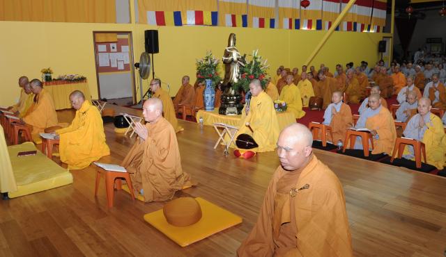Khóa An cư kiết hạ năm 2017 Tại Niệm Phật đường Fremont, California, Hoa Kỳ Ngày 21 tháng 6 năm 2017