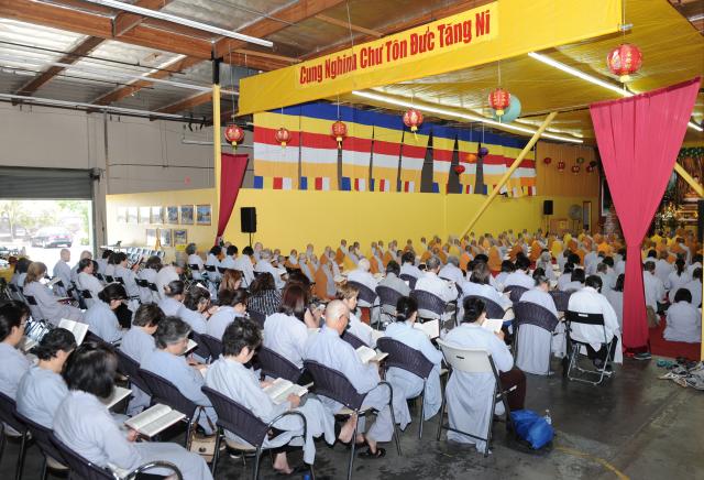 Khóa An cư kiết hạ năm 2017 Tại Niệm Phật đường Fremont, California, Hoa Kỳ Ngày 21 tháng 6 năm 2017