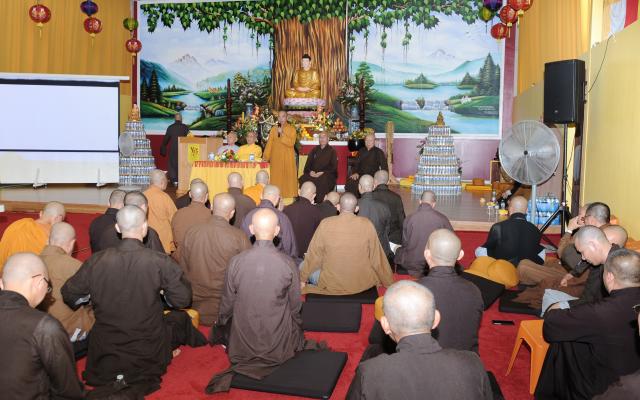 Khóa An cư kiết hạ năm 2017 Tại Niệm Phật đường Fremont, California, Hoa Kỳ Ngày 21 tháng 6 năm 2017