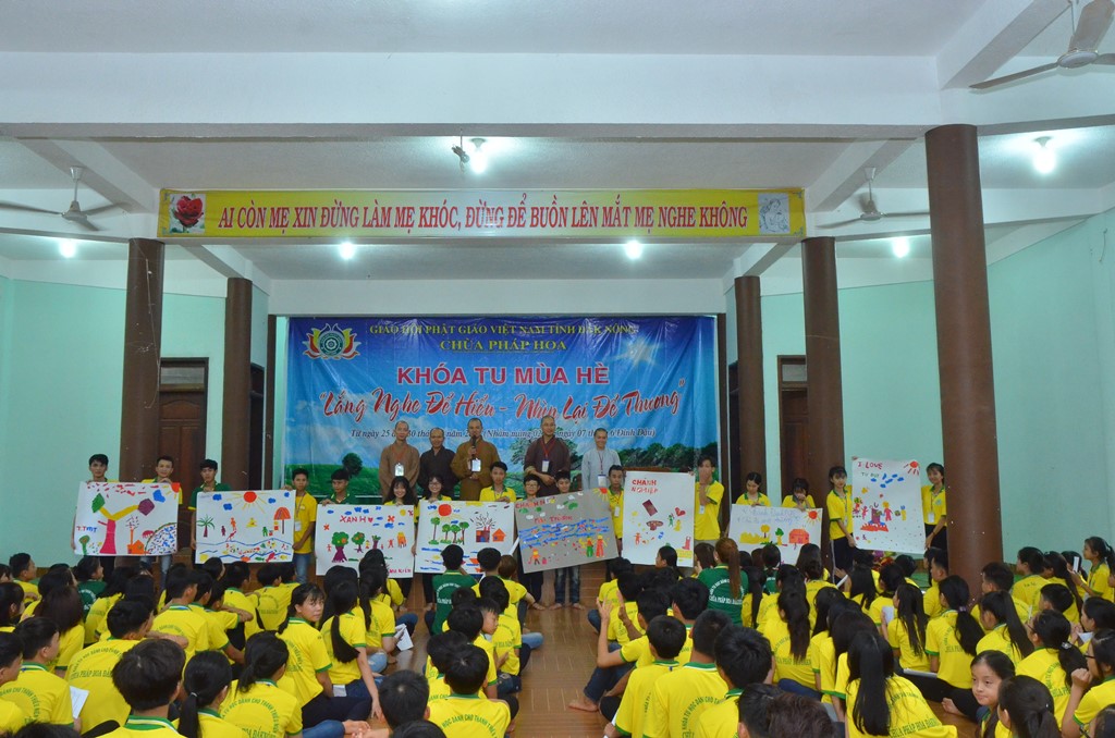 Đắk Nông: Chùa Pháp Hoa bế mạc khóa tu mùa hè