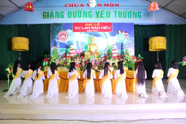 Thái Bình: Đại lễ Vu Lan Báo Hiếu tại chùa Văn Môn