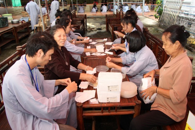 Thái Bình: Gần 700 thiện sinh dự khóa tu mùa hè chùa Từ Xuyên