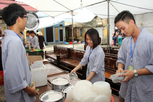 Thái Bình: Gần 700 thiện sinh dự khóa tu mùa hè chùa Từ Xuyên