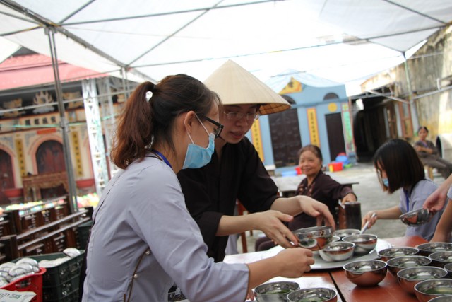 Thái Bình: Gần 700 thiện sinh dự khóa tu mùa hè chùa Từ Xuyên