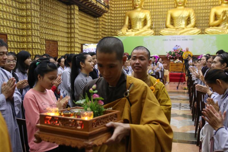 Chùa Giác Ngộ: Khóa tu ‘’Tuổi Trẻ Hướng Phật’’ lần thứ 15