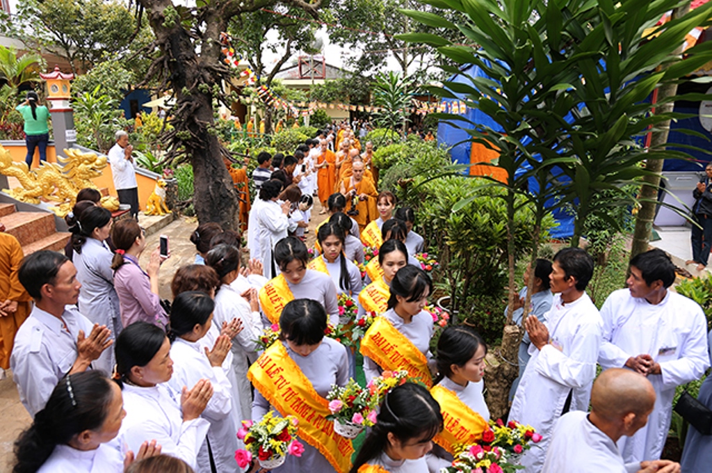 Giáo đoàn III: Tác pháp Tự tứ, tổ chức lễ Vu lan năm 2017