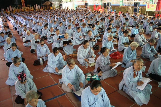 Thái Bình: Đại lễ Vu Lan tại chùa Từ Xuyên (ngày thứ nhất)