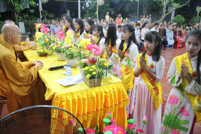 Thái Bình: Đại lễ Vu Lan tại chùa Hưng Long