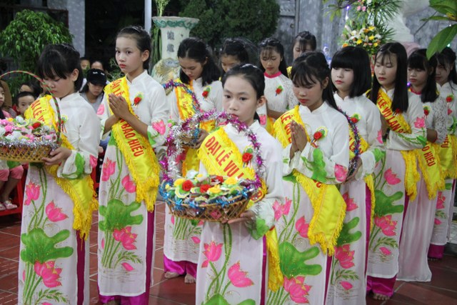 Thái Bình: Đại lễ Vu Lan tại chùa Hưng Long