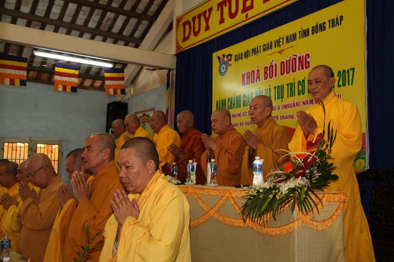 Đồng Tháp: Bế giảng Khóa hành chánh giáo hội năm 2017