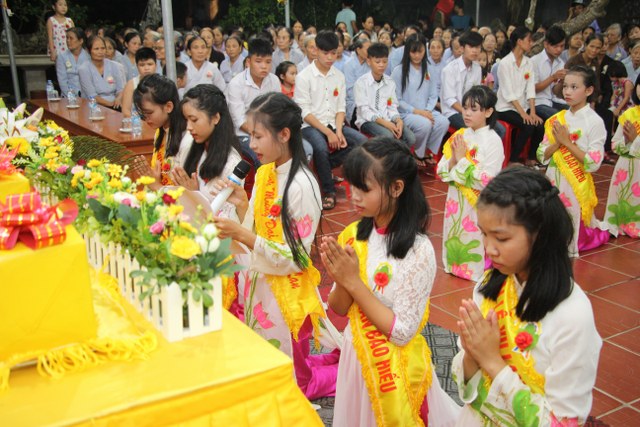 Thái Bình: Đại lễ Vu Lan tại chùa Hưng Long