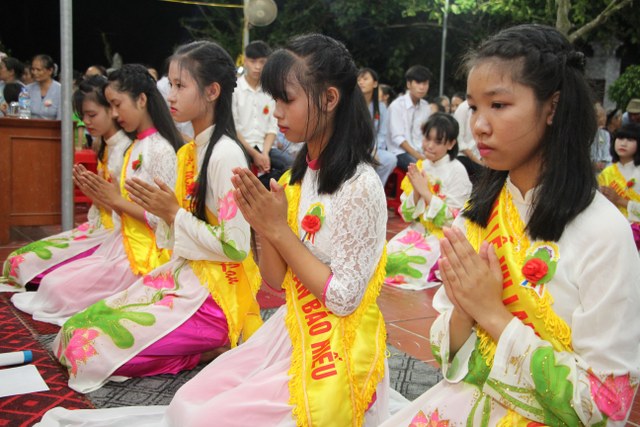 Thái Bình: Đại lễ Vu Lan tại chùa Hưng Long