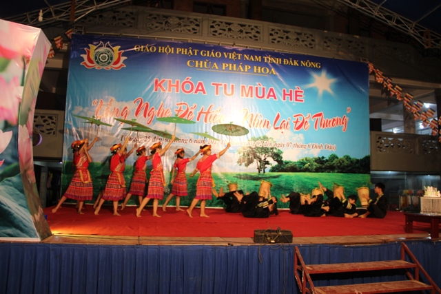 Đắk Nông: Chùa Pháp Hoa bế mạc khóa tu mùa hè