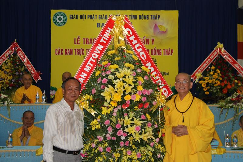Đồng Tháp: Chuẩn y nhân sự các Ban trực thuộc Ban trị sự tỉnh