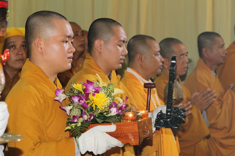 PG Đồng Tháp: Truy điệp và cung thỉnh Cố HT. Thích Thiện Hiệp nhập Bảo tháp