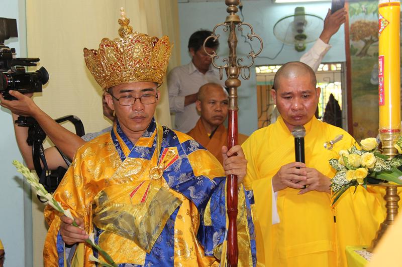 PG Đồng Tháp: Truy điệp và cung thỉnh Cố HT. Thích Thiện Hiệp nhập Bảo tháp