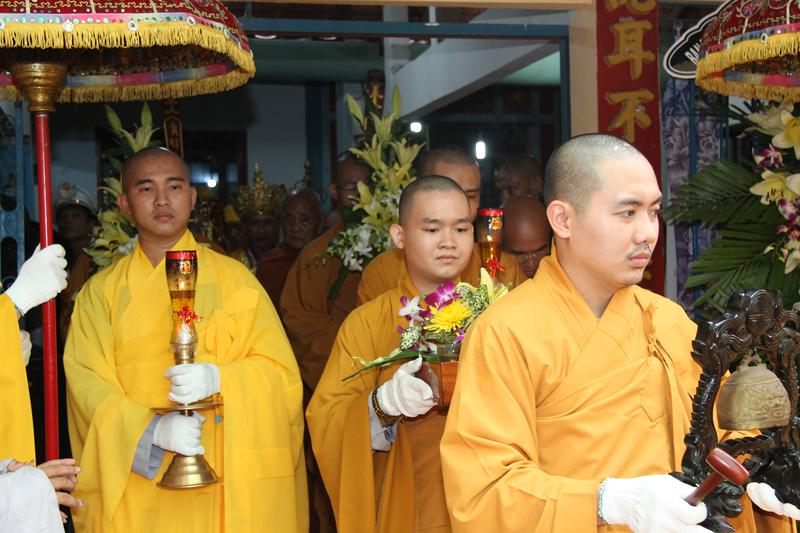 PG Đồng Tháp: Truy điệp và cung thỉnh Cố HT. Thích Thiện Hiệp nhập Bảo tháp