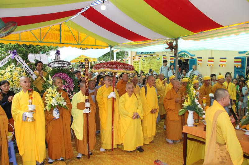 PG Đồng Tháp: Truy điệp và cung thỉnh Cố HT. Thích Thiện Hiệp nhập Bảo tháp