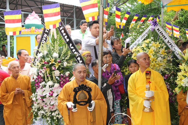 PG Đồng Tháp: Truy điệp và cung thỉnh Cố HT. Thích Thiện Hiệp nhập Bảo tháp