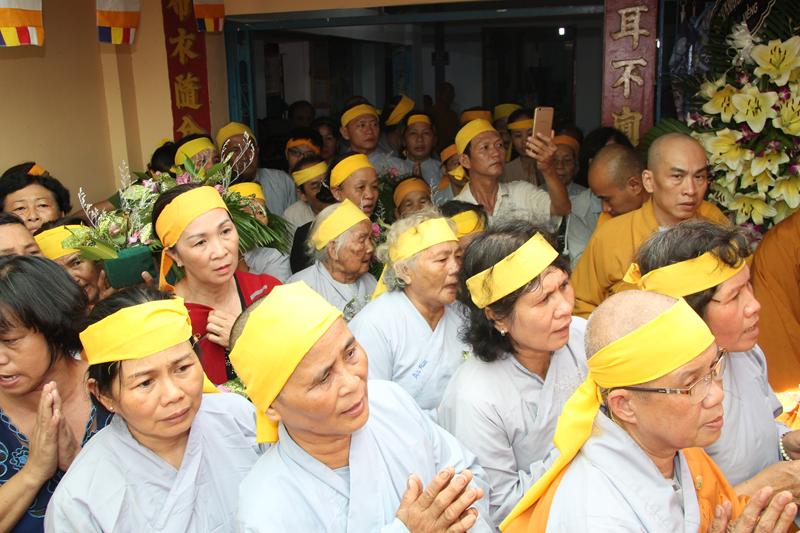 PG Đồng Tháp: Truy điệp và cung thỉnh Cố HT. Thích Thiện Hiệp nhập Bảo tháp